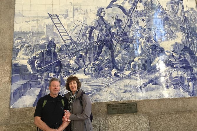 Authentic Oporto Walking Tour with Wine Tasting - São Bento Station rewards a slower look