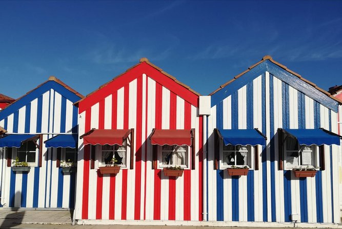 Aveiro and Coimbra Small Group Tour with Moliceiro Boat Cruise - Aveiro begins with a moliceiro on the Ria