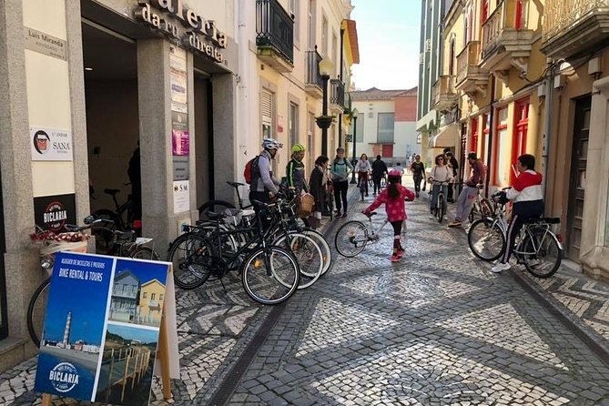 Aveiro Rent a Bike - 4 hours - Riding to Costa Nova and the striped palheiros