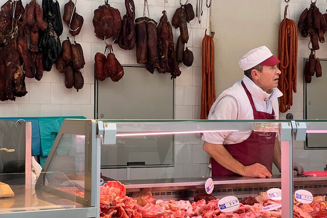 Bolhão Market Guided Food Tour - Dessert, pastel de nata, and port