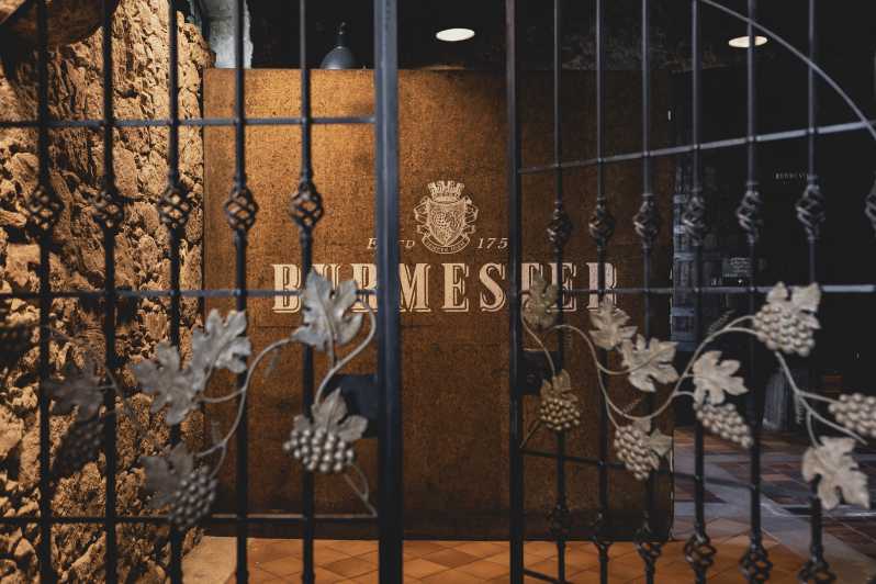 Burmester Cellar Tour - Key points at a glance