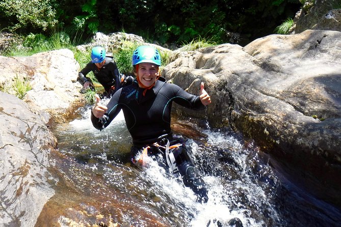 Canyoning from Porto - Jumps, rappels, zip lines, and slides