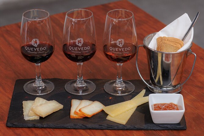 Cheese and Port Wine Pairing Activity - A Short Port Lesson at Quevedo Lodge