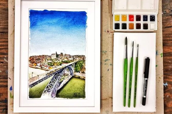 Create Watercolour With Hugo do Lago in Porto - Key points to know before you book