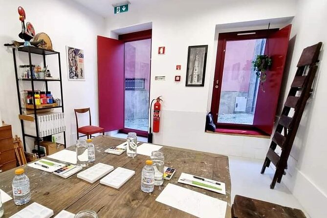 Create Watercolour With Hugo do Lago in Porto - A quiet art break in Porto’s oldest quarter