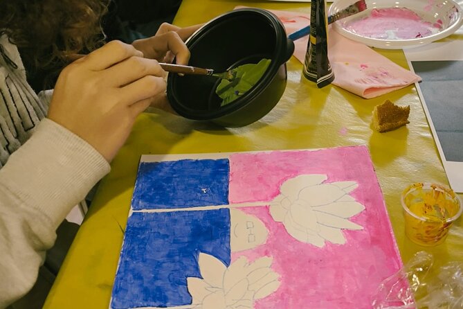 Downtown Porto Acrylic Painting Workshop for Groups or Individual - What happens during the two-hour session