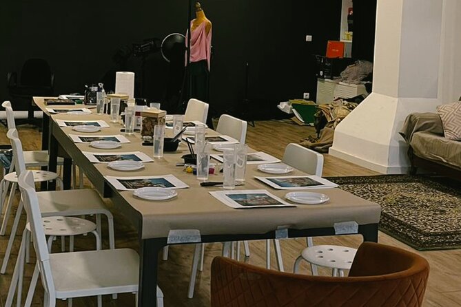 Downtown Porto Acrylic Painting Workshop for Groups or Individual - What the $47.66 price gets you