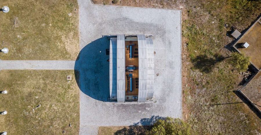 Exclusive visit to the Astronomical Observatory of Gaia - The 1948 Observatory and Its 1957 Instrument
