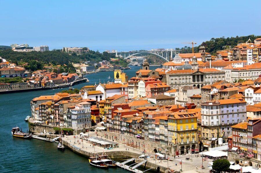 From Lisbon: Porto City Tour and Wine Tasting - Porto’s Douro riverside gives you your first bearings