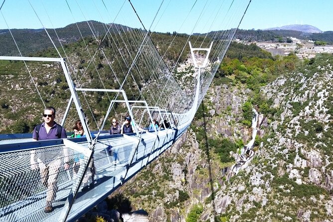 From Porto: 516 Arouca Bridge and Paiva Walkways Guided Tour - Crossing the 516 Arouca Bridge