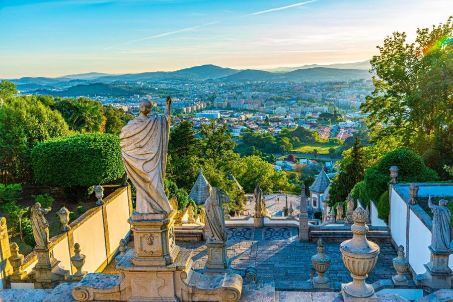 From Porto: Braga & Guimarães Full-Day Tour - Bom Jesus do Monte and its famous staircase