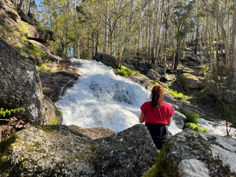From Porto: Forest Waterfalls & Roman Ruins Trail Tour - Following the stream to Quedas da Fervença