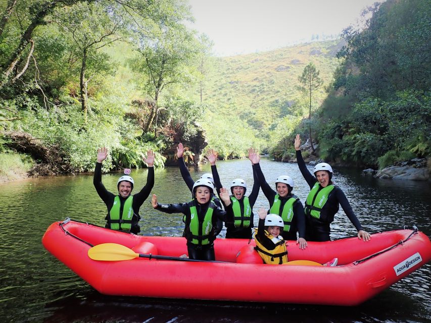 From Porto: Paiva River Canoe Rafting Adventure Tour - Getting ready near Paradinha Village