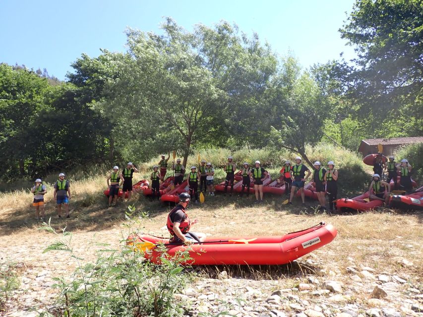 From Porto: Paiva River Canoe Rafting Adventure Tour - Four kilometers of rapids and quiet water