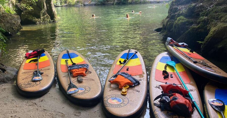 From Porto: SUP Paiva River Tour with Transfer - From Porto to the Paiva River
