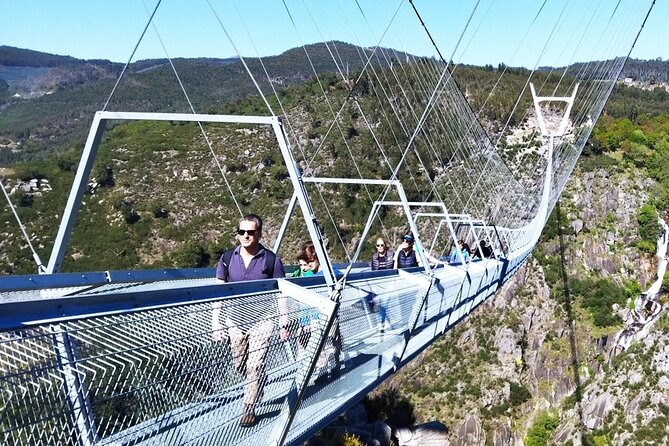 From Porto Suspension Bridge 516 Arouca and Passadiços do Paiva - What the $114.45 price includes