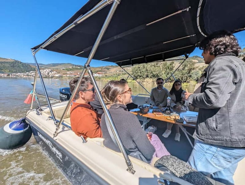 From Porto: Tastings at 2 Wineries, Chef's Lunch & Boat Tour - A private boat ride through the Douro