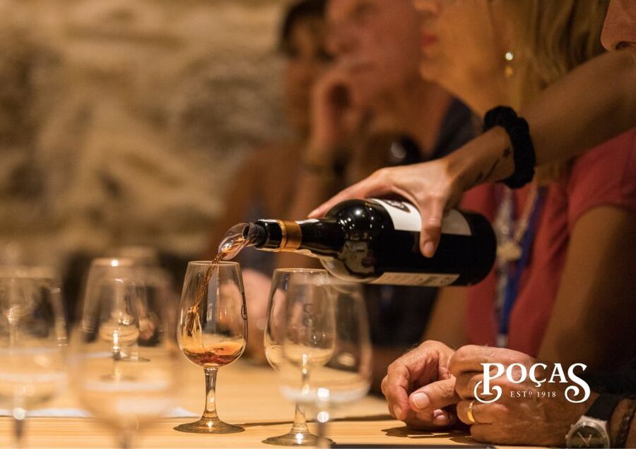 Poças: Guided Tour & Port Wine Tasting with Pastel de Nata - Entering the Poças Ageing Cellar