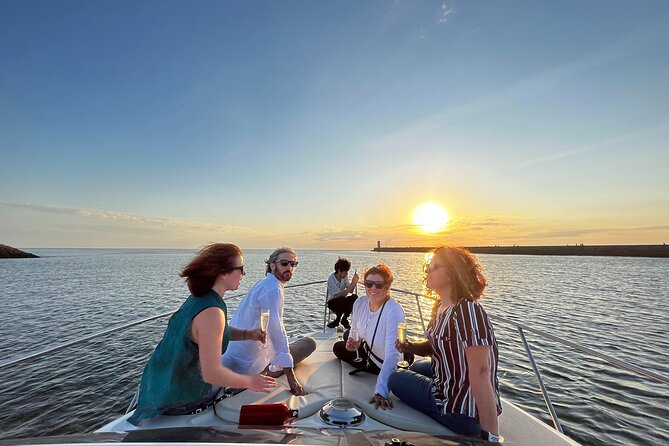 Port : 6 Bridges Private Yacht Cruise with Local Wine & Snacks - Arrábida Bridge and the river’s wider scale