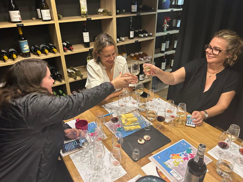 Port Wine class with 3 or 5 Port tasting and pairings - Pairing Port with olives, cheese, and brownie