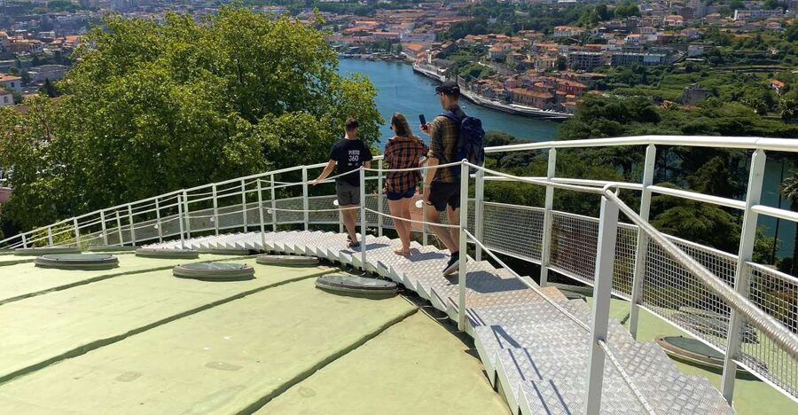Porto 360 45 ' guided tour to Super Bock Arena - Starting at the Crystal Palace Gardens