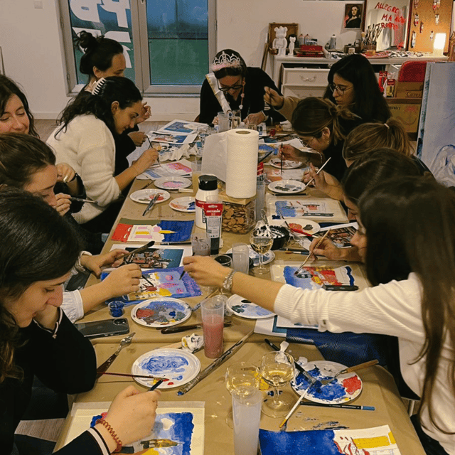 Porto: Acrylic Painting Workshop for Groups - Antero Quental - What you take home