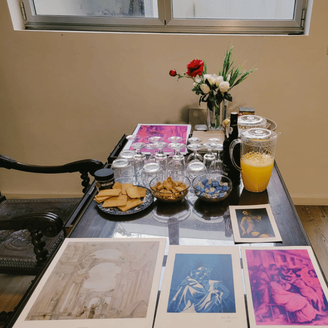 Porto: Acrylic Painting Workshop for Groups - Antero Quental - Why the group format works well