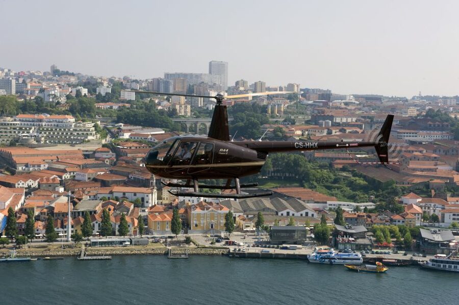 Porto Atlântico Helicopter Tour - Private seating for up to three passengers