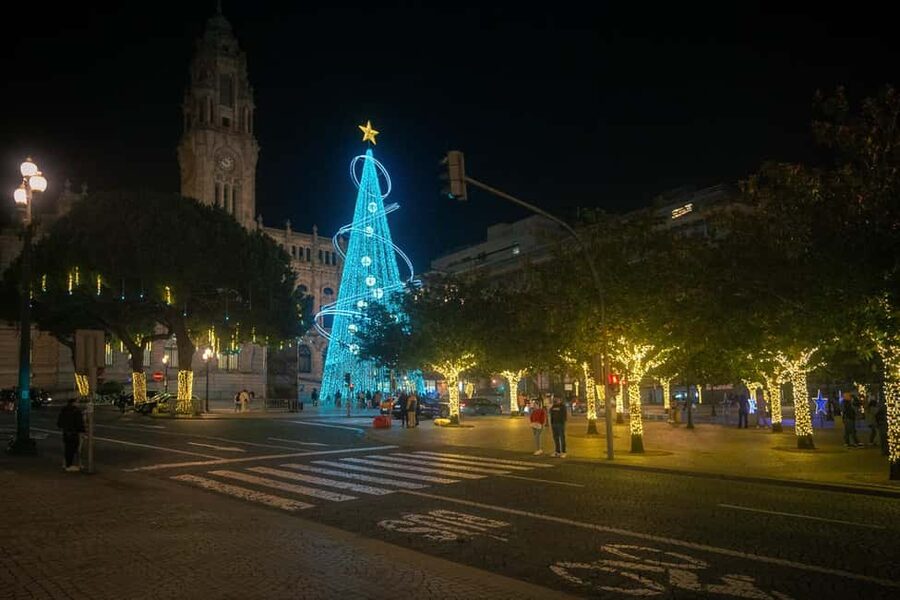 Porto: Christmas Lights Flexible Walking Tour - Optional Views Near Clérigos Tower