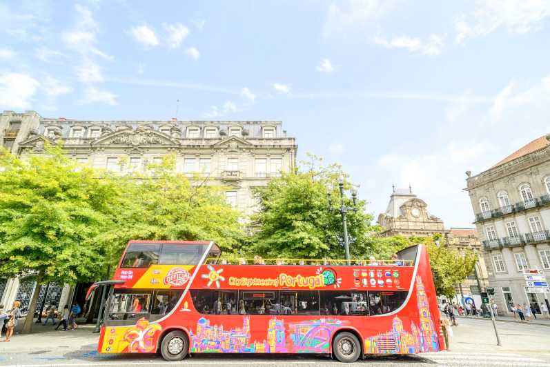 Porto: City Sightseeing Hop-On Hop-Off Bus Tour - The Blue Line across the Douro to Gaia