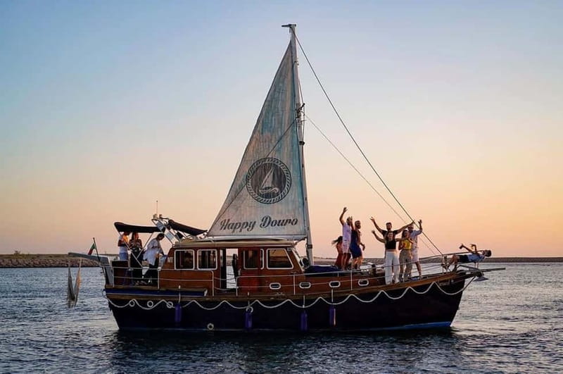 Porto: Classic Sailboat Cruise Along the Douro River - Ribeira from the water