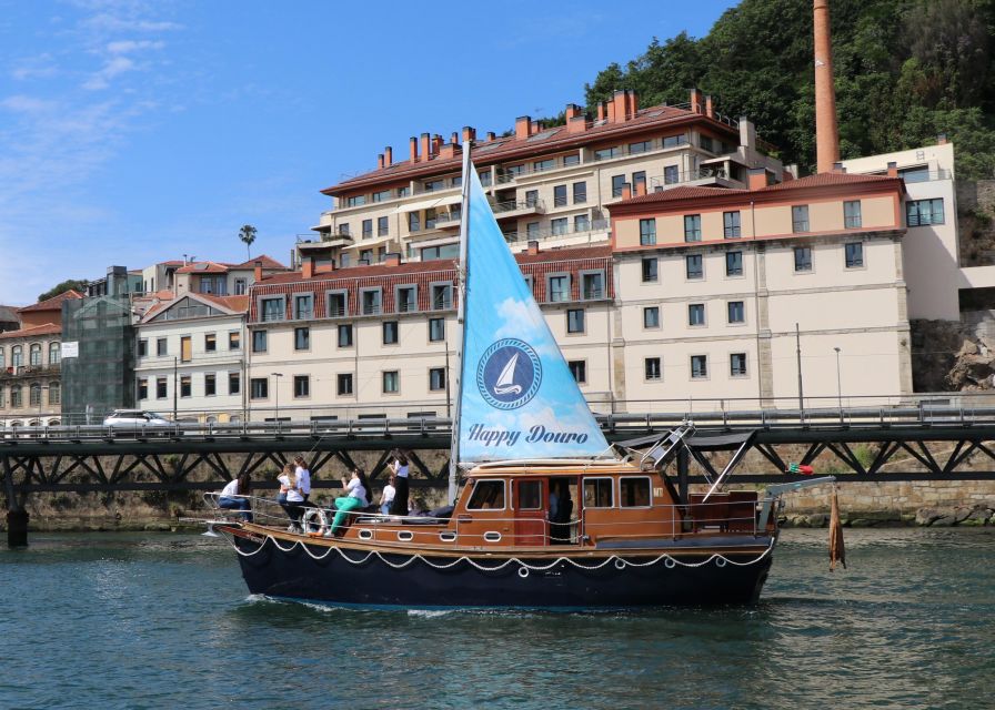 Porto: Classic Sailboat Cruise Along the Douro River - Passing beneath Dom Luís I Bridge