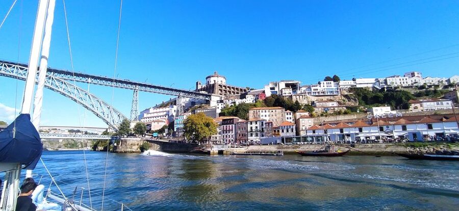 Porto Douro river boat tour or Amazing Sunset - Sailing toward Foz do Douro