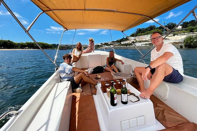 Porto:Douro River boat tour under the 6 bridges - Port tasting with a view