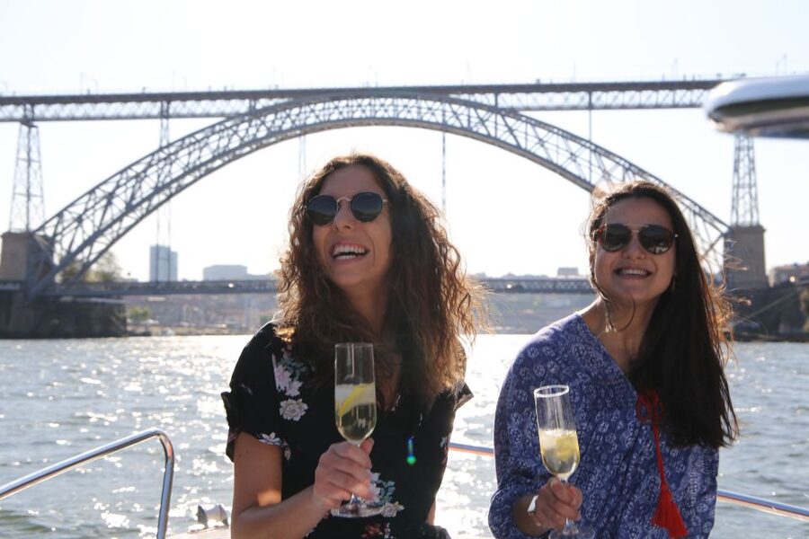 Porto: Douro River Cruise w/ Portuguese Wines & Local Host - Under Maria Pia and the bridges of Porto