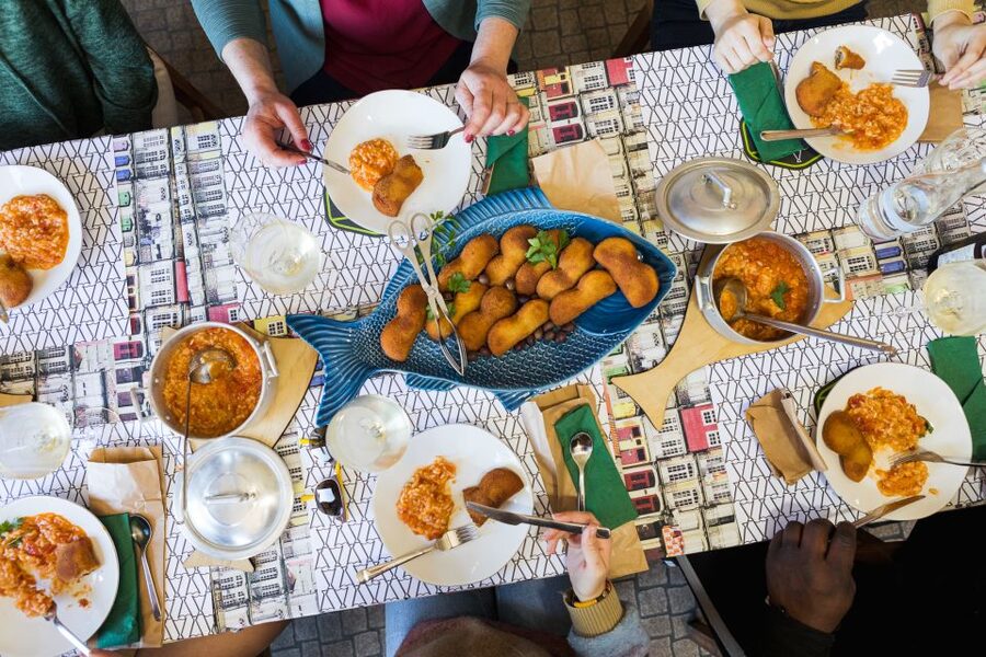 Porto: Food & Wine Tasting Walking Tour with Port Wine Cave - Three more wines with the Portuguese dishes