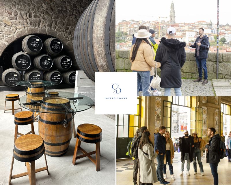 Porto: Guided City Walking Tour & Port Wine Cellar - Reading Porto through São Bento’s tiles