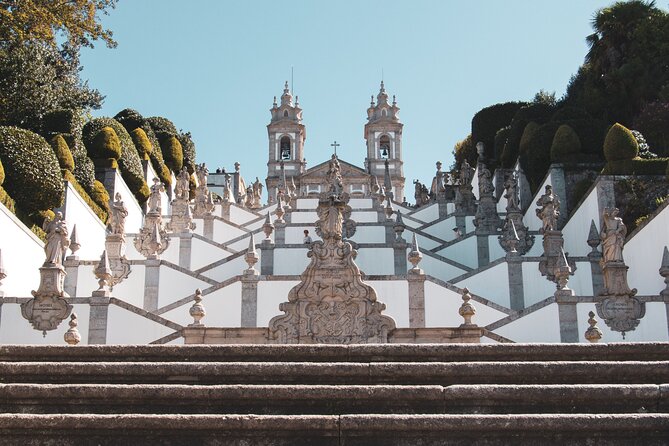 Porto: Guimaraes & Braga Small Group Tour with Lunch and Tickets - Bom Jesus do Monte and its long Baroque stairway