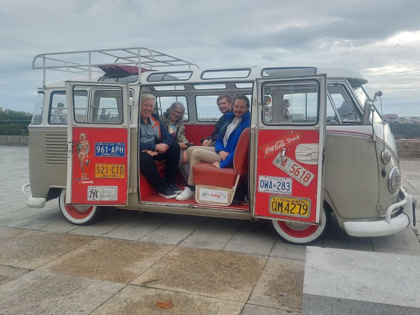 Porto: Historic Center and Surroundings Tour by VW Kombi - What $100 per person gets you