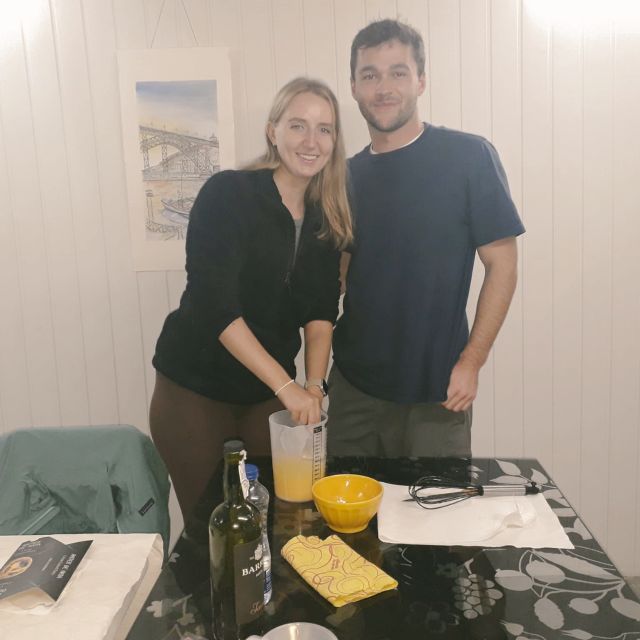 Porto: Pastel de Nata Cooking Class with Port Wine - Sé - Port wine while the tarts bake