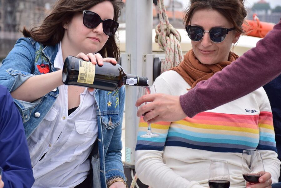 Porto: Private Sail on Douro River (Sunset Time Available) - Ribeira and Porto’s riverside houses from the water