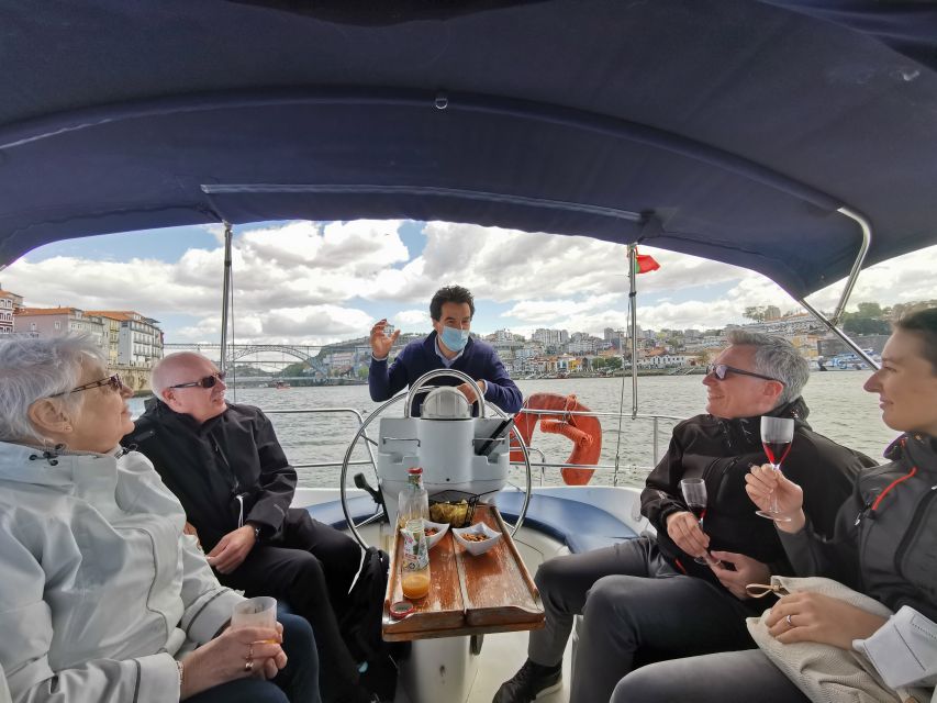 Porto: Private Sailboat Trip with Wine Tasting & Charcuterie - Food, drink, and practical expectations
