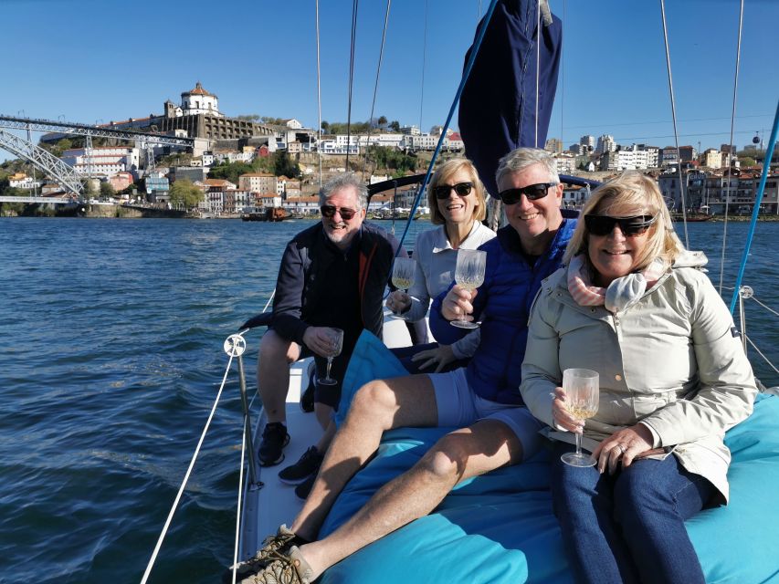 Porto: Private Sailboat Trip with Wine Tasting & Charcuterie - Douro wine first, then three styles of Port