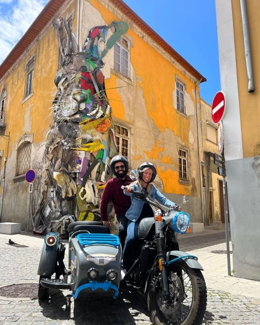 Porto Private Sidecar Tour - Jardim do Morro: a high view over Porto