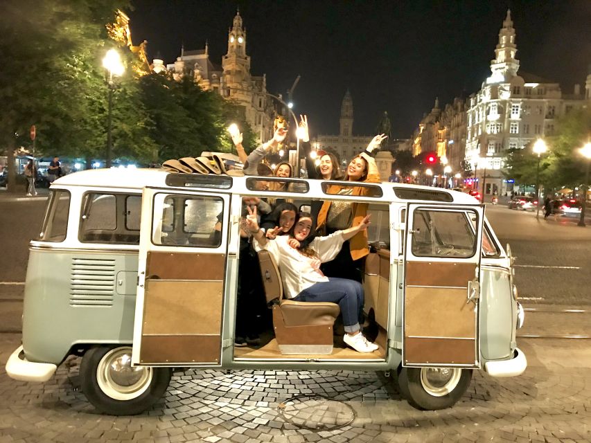 Porto: Private Sightseeing Tour by VW Kombi (2–8 People) - Clérigos Tower and the historic center