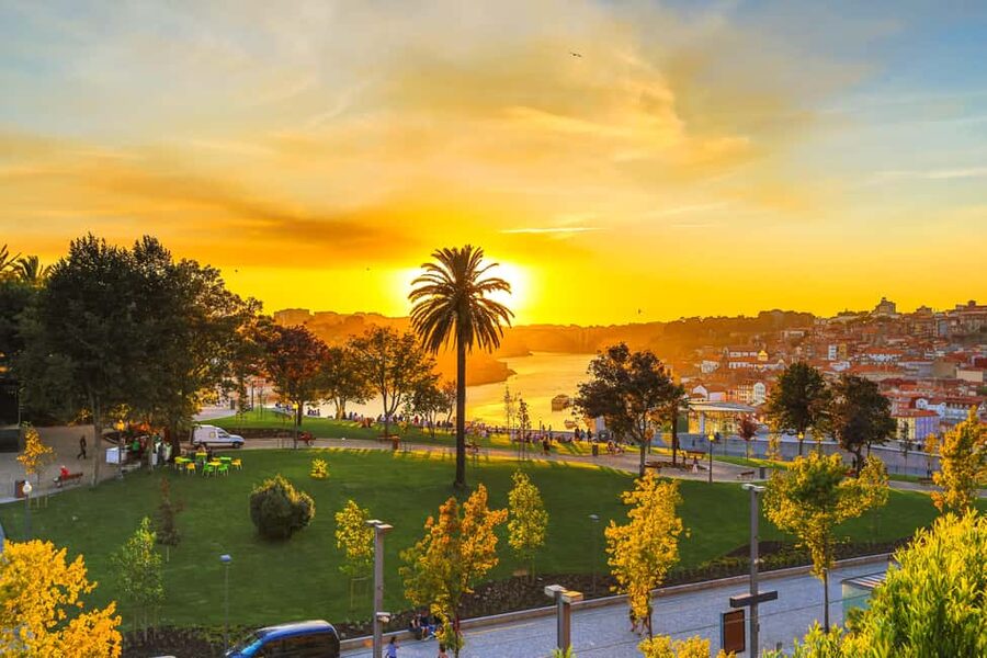 Porto: Private Sunset Walking Tour with Port Wine and Views - Starting beside São Bento’s blue-and-white tiles