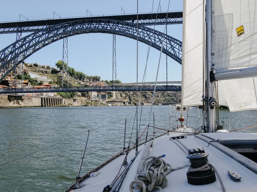 Porto: Romantic Sailboat Cruise - Passing beneath Porto’s bridges