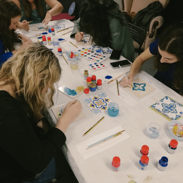 Porto: Tile-Painting Workshop with Porto Wine - Bainharia - Arriving at Domus Arte