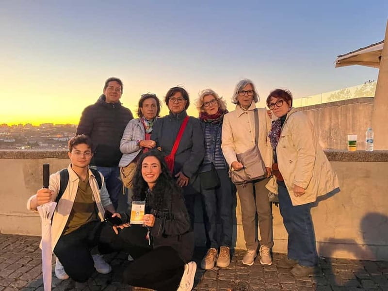 Porto to Gaia Experience: City Walk and Wine Cellars - A local snack before Batalha Square