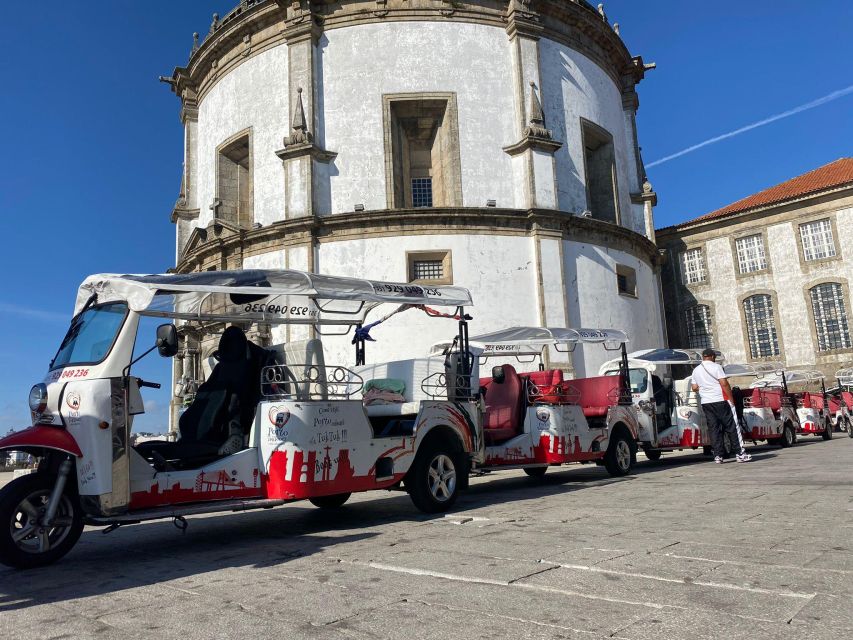 Porto: Tuk tuk Tours with Port Wine Tasting - Foz, Matosinhos, and the Atlantic Air